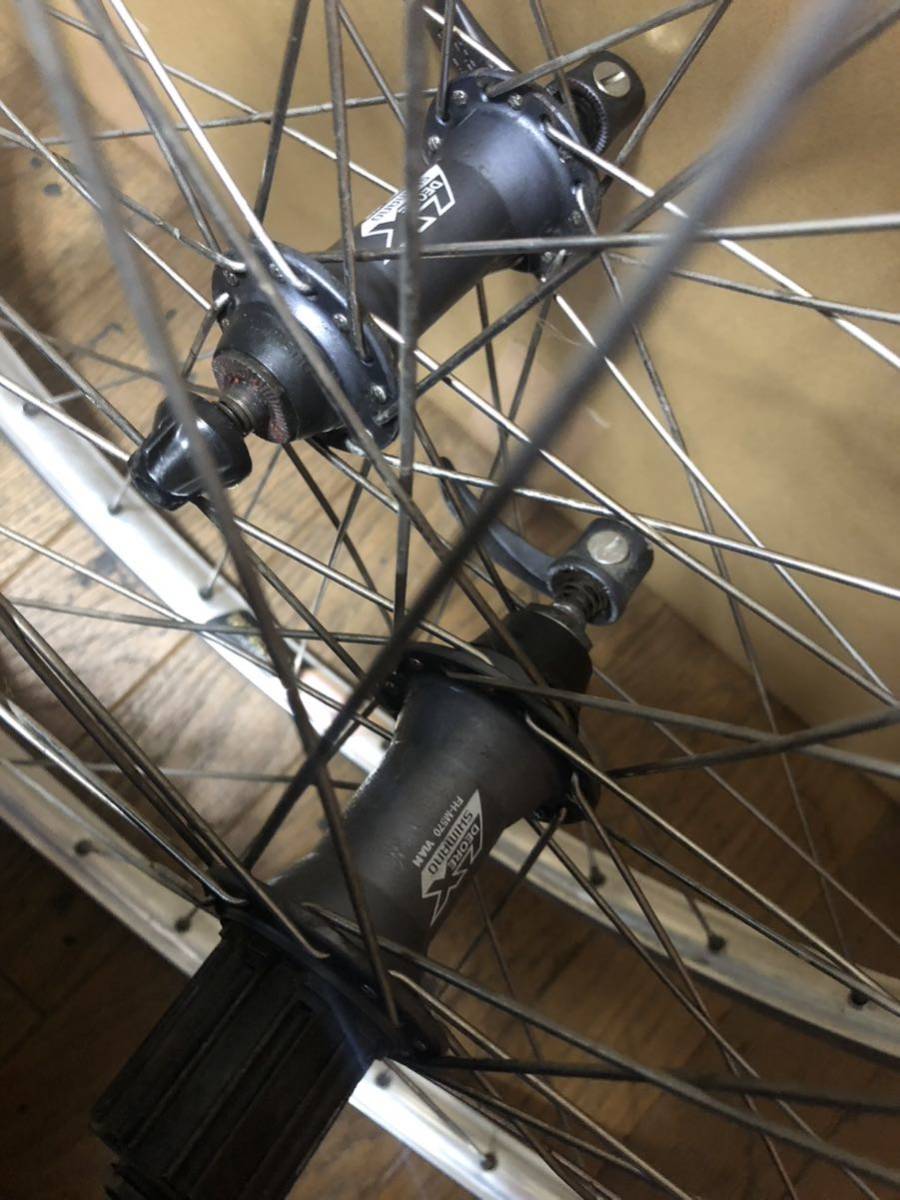 SHIMANO DEORE LX HB-M571 FH-M570 リム araya RM-915 DH ホイール