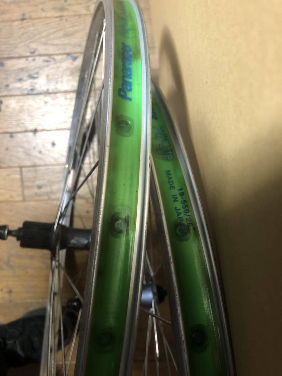 SHIMANO DEORE LX HB-M571 FH-M570 リム araya RM-915 DH ホイール