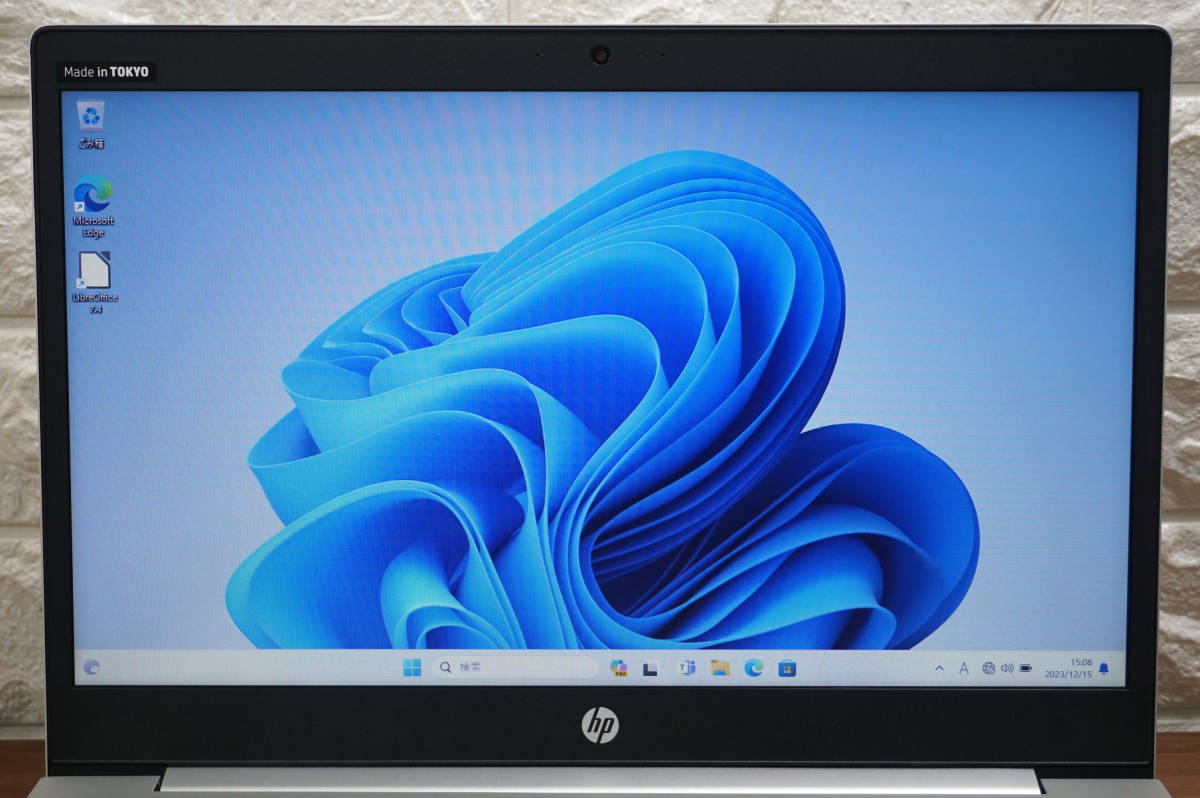 HP ProBook 450 G6《第8世代 Core i5 8265U 1.60GHz / 8GB / SSD 256GB 