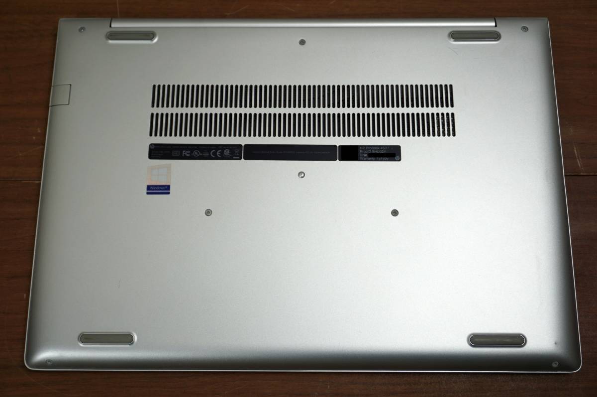 HP ProBook 450 G6《第8世代 Core i5 8265U 1.60GHz / 8GB / SSD 256GB /