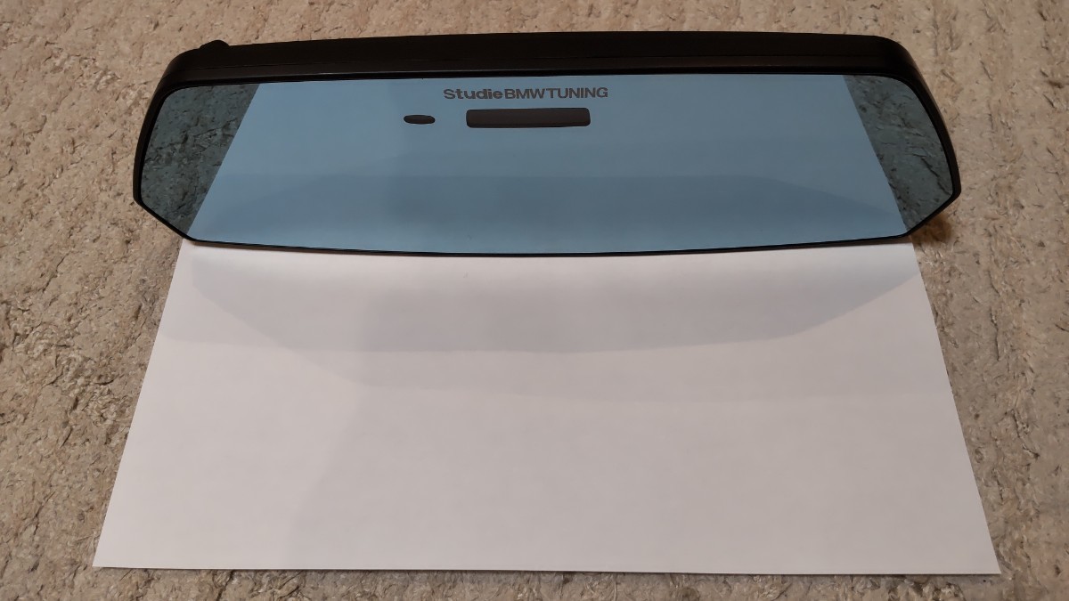 Studie AG BMW専用ETC対応 防眩 ブルー ワイドミラー Studie Super 