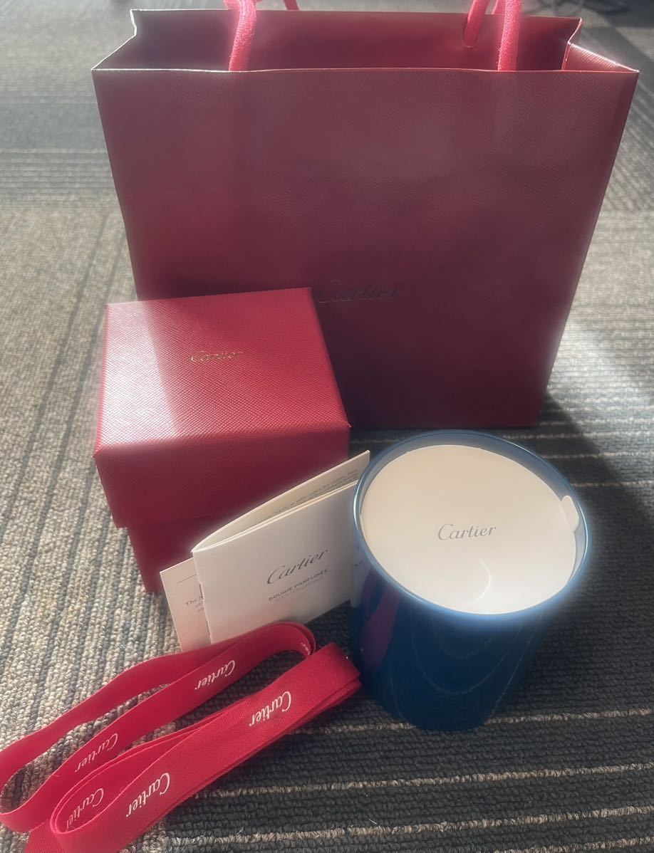 【新品　未使用品】Cartier カルティエ アロマキャンドル 非売品 カルティエ アロマキャンドル Cartier 非売品 未使用 箱付き - ☆未