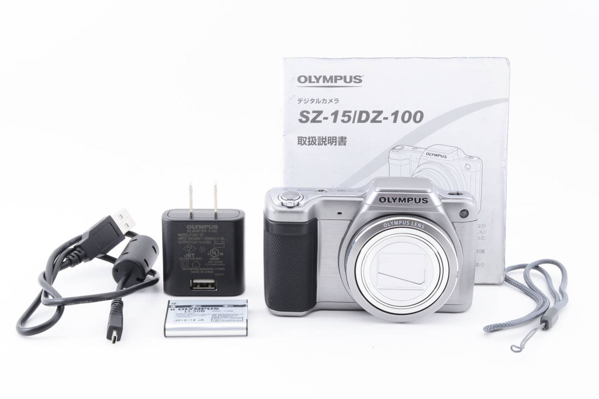 美品動作確認済み】OLYMPUS SZ-15/DZ-100 美品動作確認済み】OLYMPUS