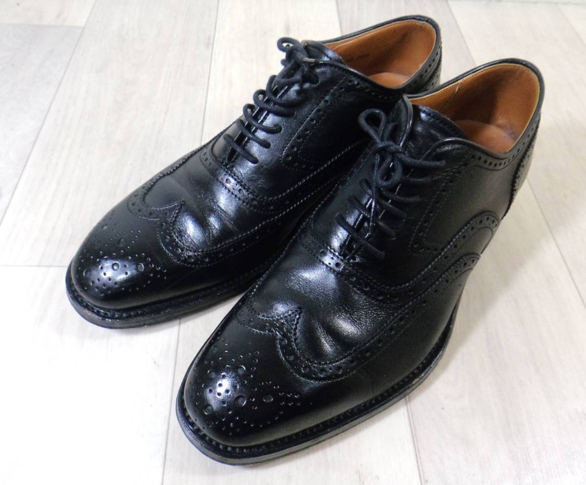 REGAL リーガル ウイングチップ ビジネスシューズ 黒 24.5㎝ REGAL