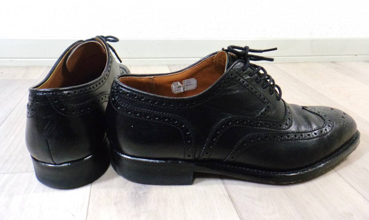 REGAL リーガル ウイングチップ ビジネスシューズ 黒 24.5㎝ REGAL