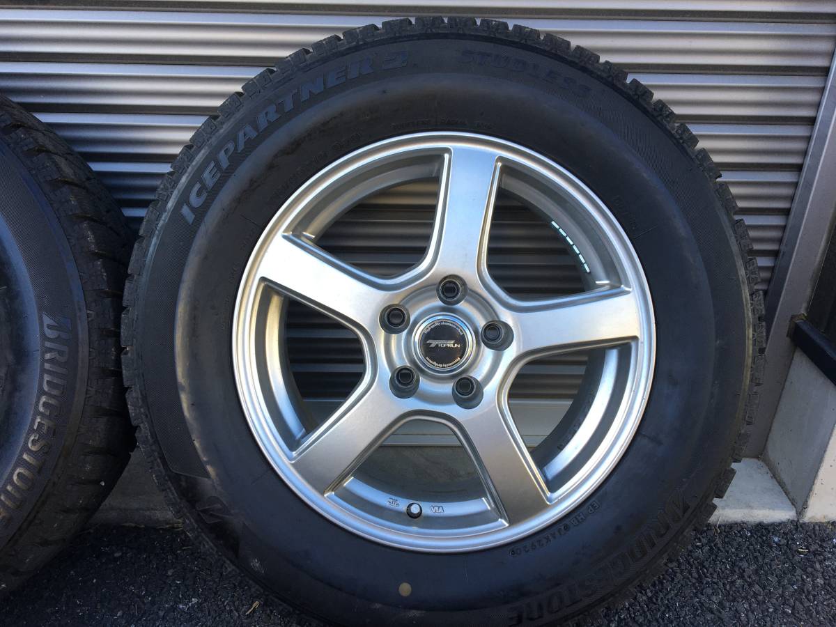 ブリヂストン トップラン 16インチ 16×6.5J+38 PCD114.3 5穴 