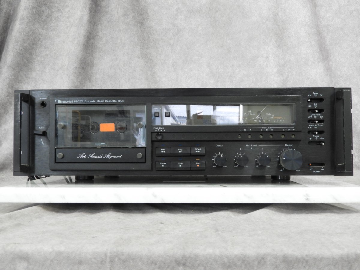Nakamichi カセットデッキ 660ZX ナカミチ 660ZX: 昭和カセットデッキ