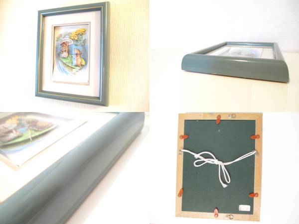 レア レーシー・ヘルプス ねずみ イギリス 絵本 3D 立体額 動物_3