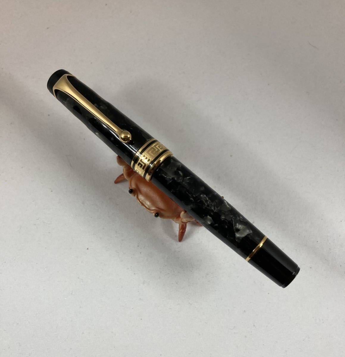 文房具 動作品OK 万年筆 14K AURORA