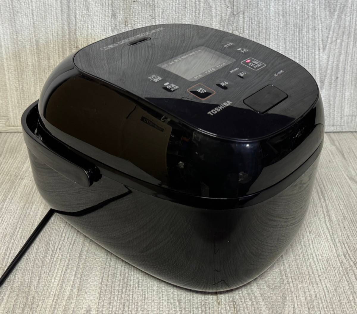 TOSHIBA 真空IHジャー炊飯器 RC-10VRT ブラック2022年製 【公式通販】