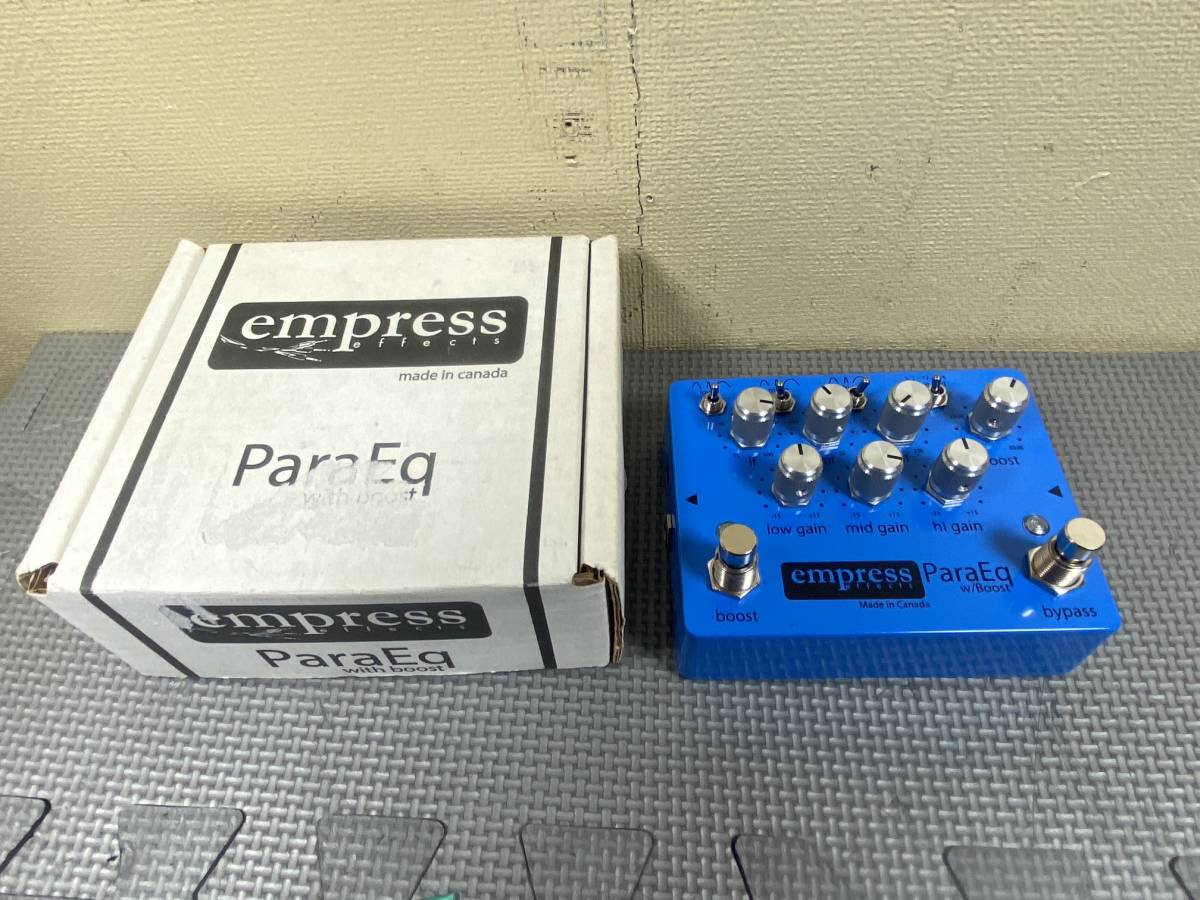 高品質，得価 1220 Empress ParaEq Effects BOOST イコライザー
