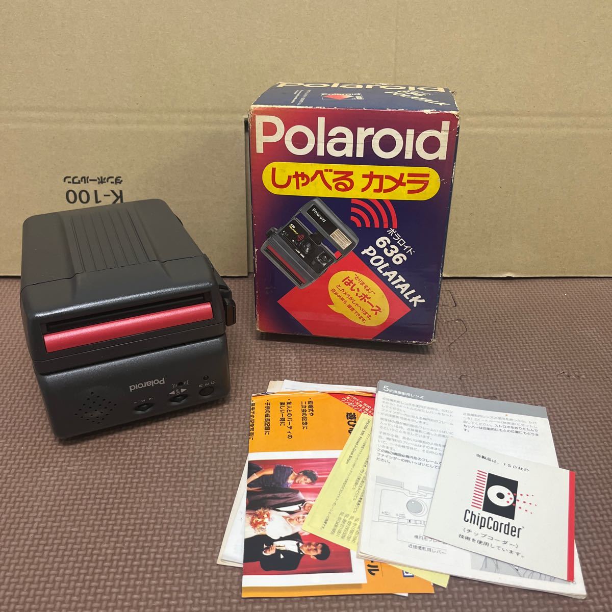 ☆当時物 コカコーラ クー しゃべるカメラ 取説・箱付き レトロ