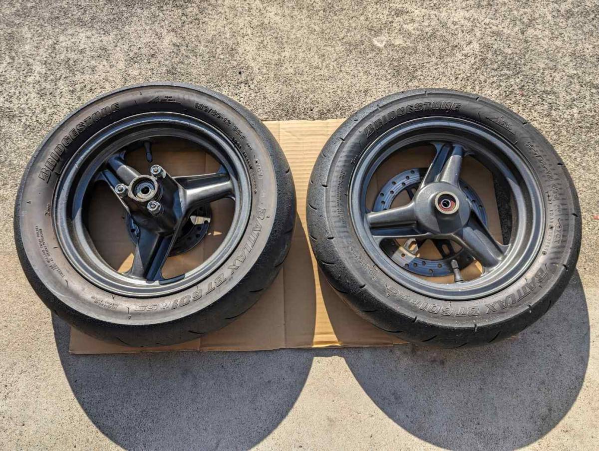 NSR50 2026年最新Yahoo!オークション 前後ホイールセット メルカリ 
