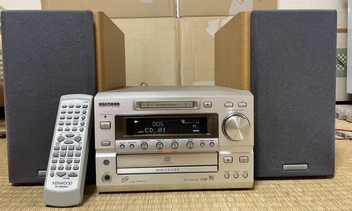 ケンウッド KENWOOD SJ-9CDR CD/MDコンポ Avino KENWOOD ケンウッド Digital Avino SJ-9CDR CD/MD コンポ 【公式通販