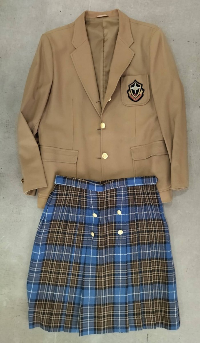 女子制服 5点 中古岡山県 (ブレザー 岡山学芸館高等高校 岡山県