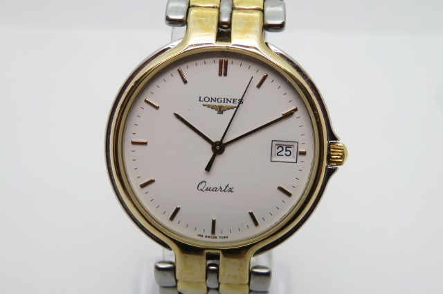 ロンジン フラッグシップ LONGINES スクエア FLAGSHIP ゴールド 1円