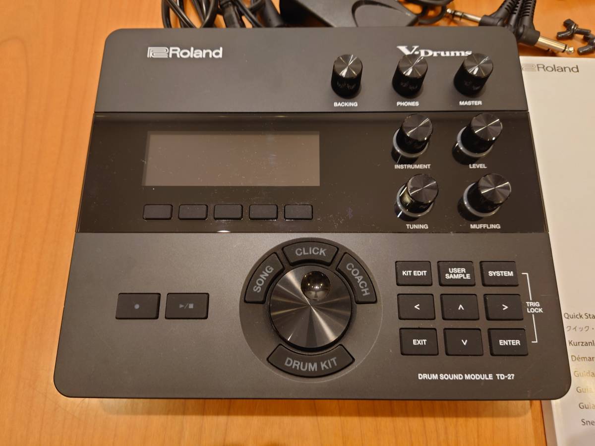 ROLAND V-Drums TD-27モジュールVer2.0　中古です_1