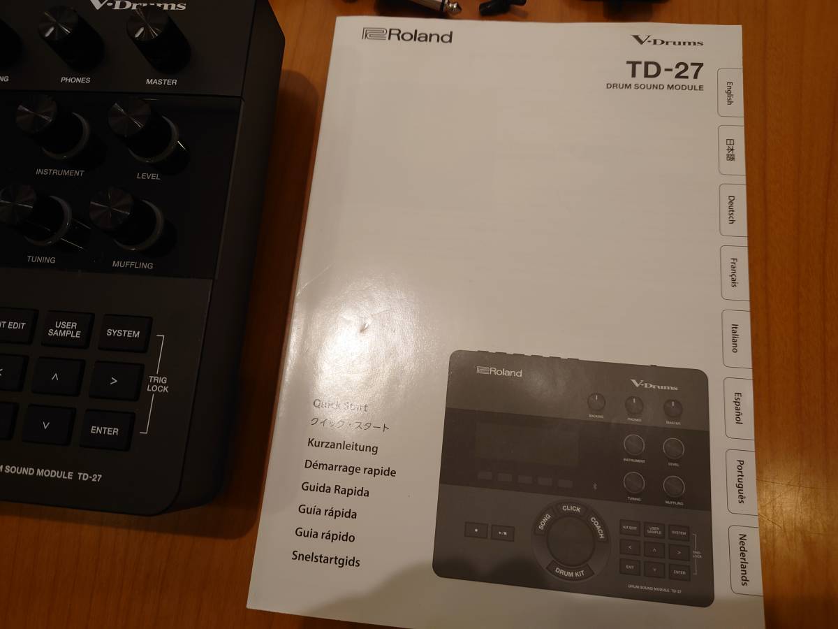 ROLAND V-Drums TD-27モジュールVer2.0　中古です_5