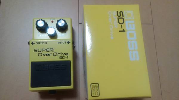 【美品】BOSS SD-1 PSAアダプタ 歪み　ブースター_1