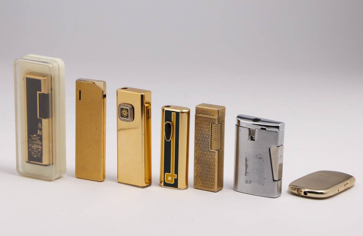 ライター まとめ セット レトロ USED品 アンティーク RONSON 京都 箱 