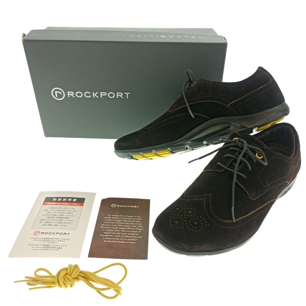 ☆1円☆ 未使用 ROCKPORT ロックポート スニーカー 26.5cm US8.5 EUR42 
