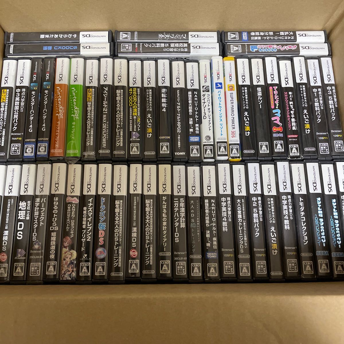 DS 3DSソフト大量まとめ売り 80本以上 ケースあり 未確認ジャンク品 1  