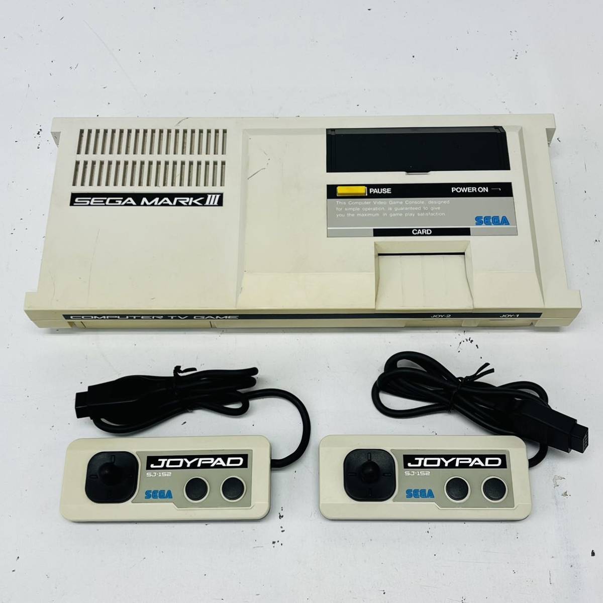 ☆1円〜☆ SEGA MARK Ⅲ セガ マーク3 本体 JOYPAD ジョイパッド SJ 