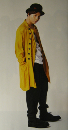 堂本剛着ミドル丈薄手コートTUNEPARADOXJIEDAMHLMIDWESTフラボア(S 
