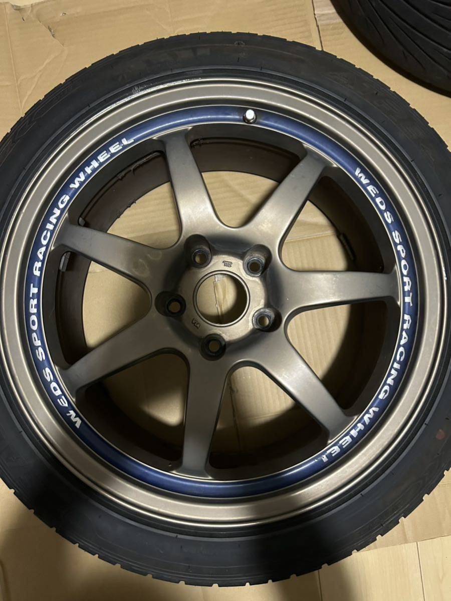 WEDS SPORT RACING SA-90 ウェッズスポーツ 17×7.5JJ ET+43 PCD114.3- 