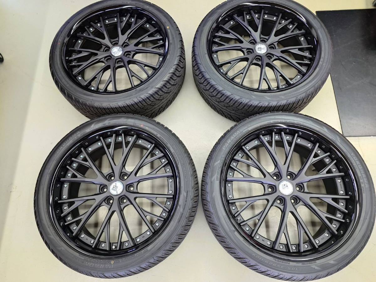WORK ワーク ホイール☆LS VAJRA SUV 24インチ 10.5J & YOKOHAMA 