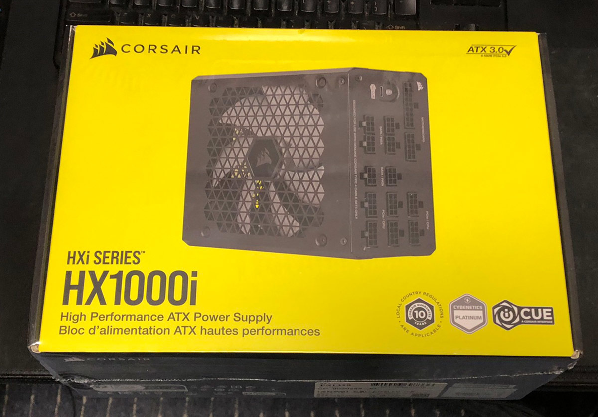 新品未開封 10年保証有 Corsair HX1000i CP-9020259-JP 2023年式 新品未開封 10年保証有 Corsair HX1000i CP-9020259-JP 2023年式