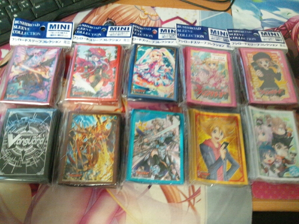 ヴァンガード スリーブまとめ売り 三和 ミニヴァン エミ 10個