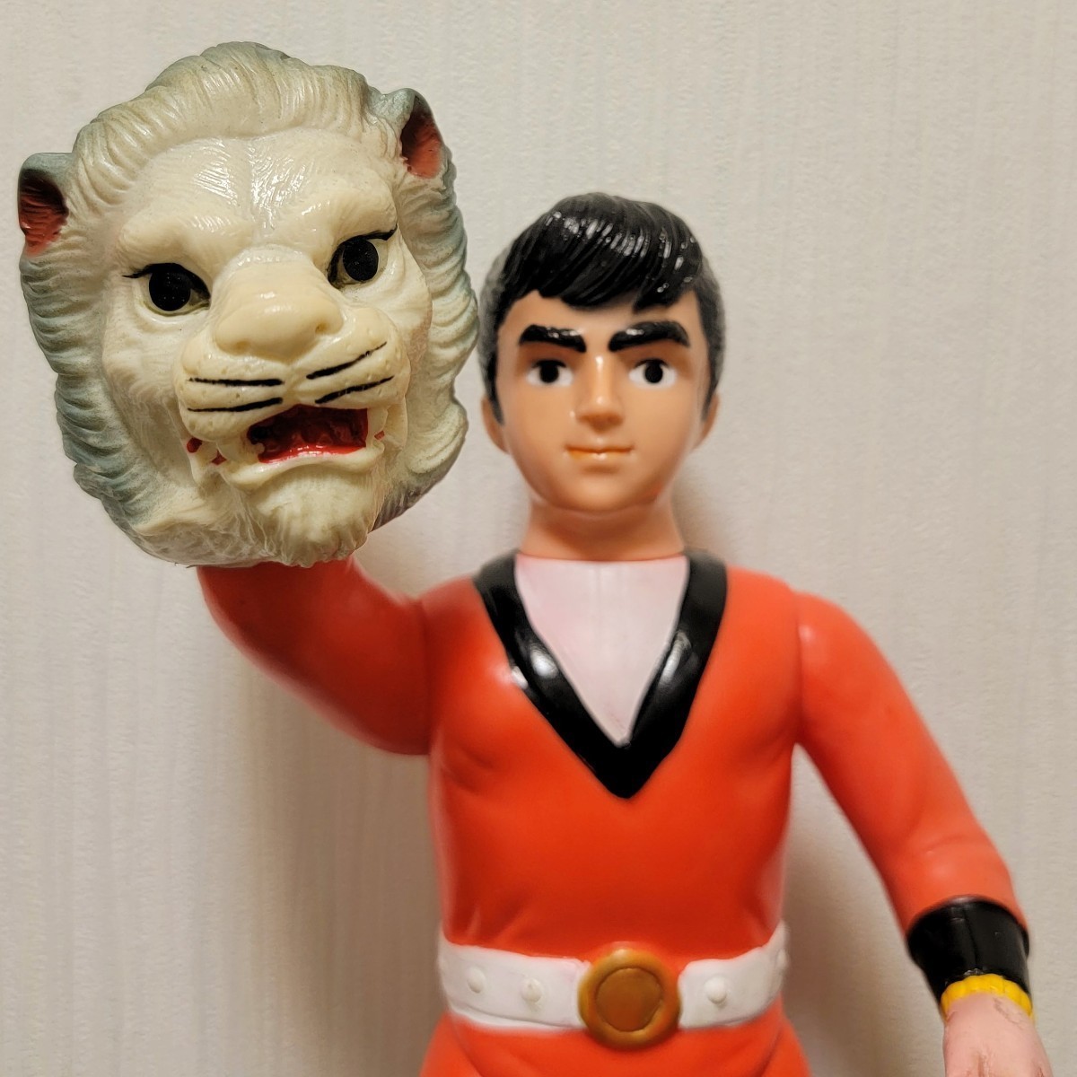 ライオン丸・パチ物・ソフビ人形】《古い当時物》/ソフビ(ソフビ 