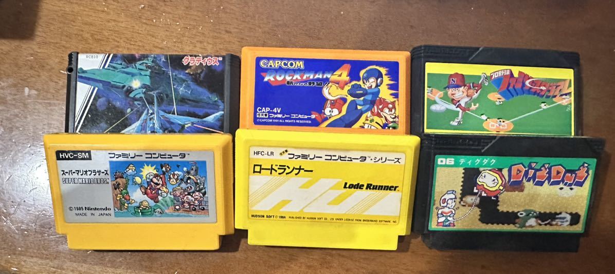 ファミコン ソフト 6本まとめ_1