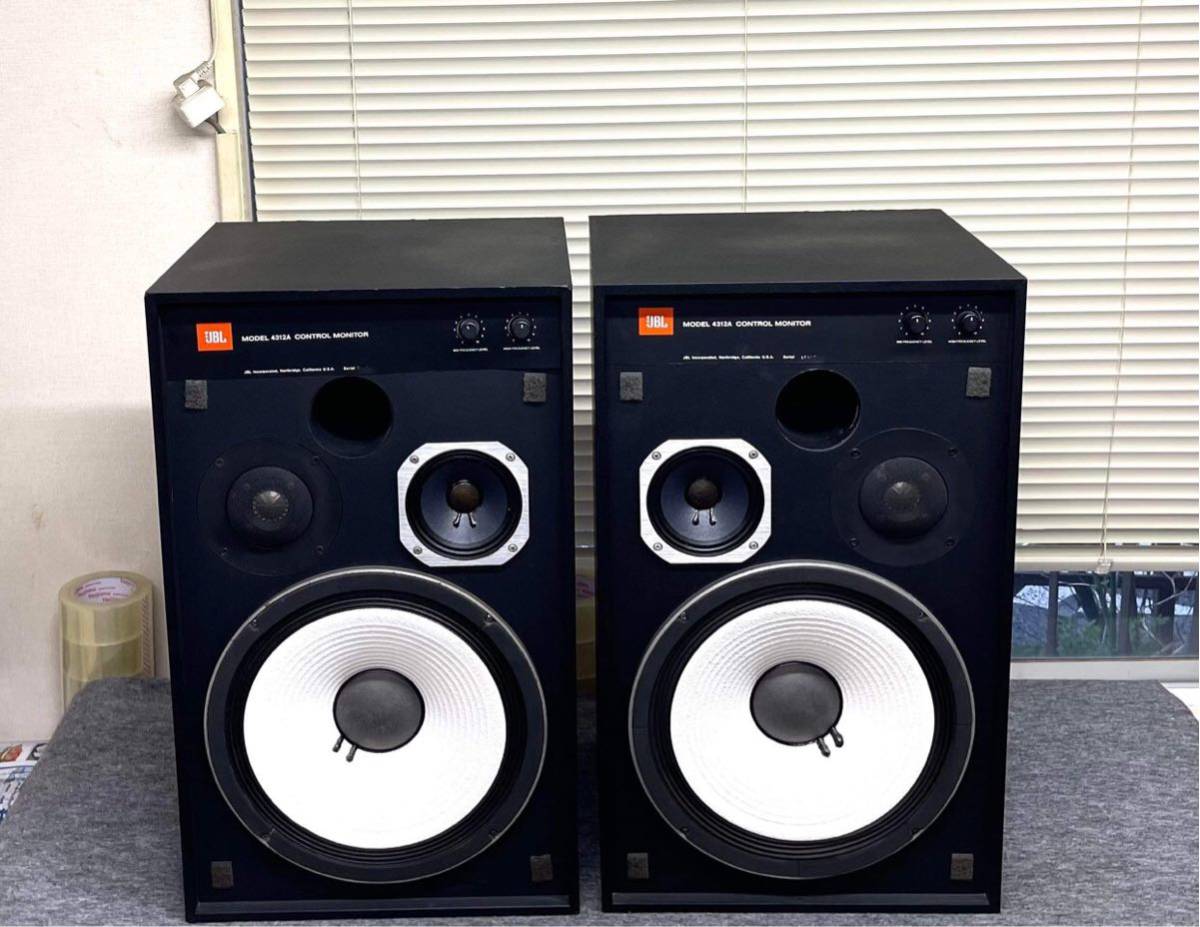 JBL 4312A MONITOR CONTROL スピーカーペア。動作品_6