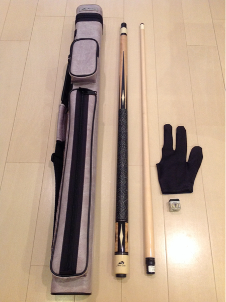 Mezz Cues ビリヤードキュー SA-9 ケース付き（タップ交換済） Mezz Cues メッヅキュー SA-9 美品 ケース付き(ビリヤード)｜売買され