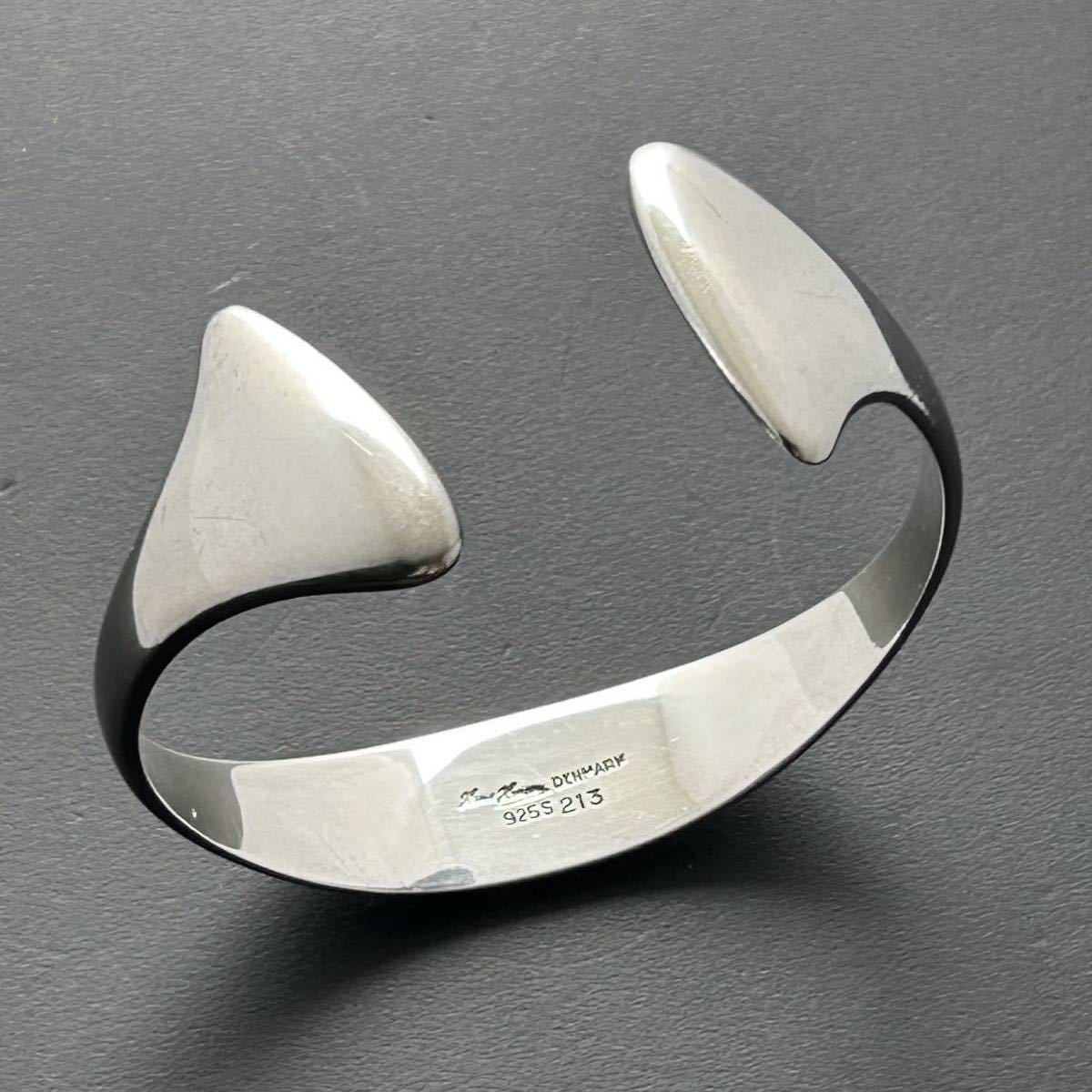 ハンス ハンセン バングル Hans Hansen DENMARK 925S 213 ジョージジェンセン(ブレスレット、バングル)｜売買された ...