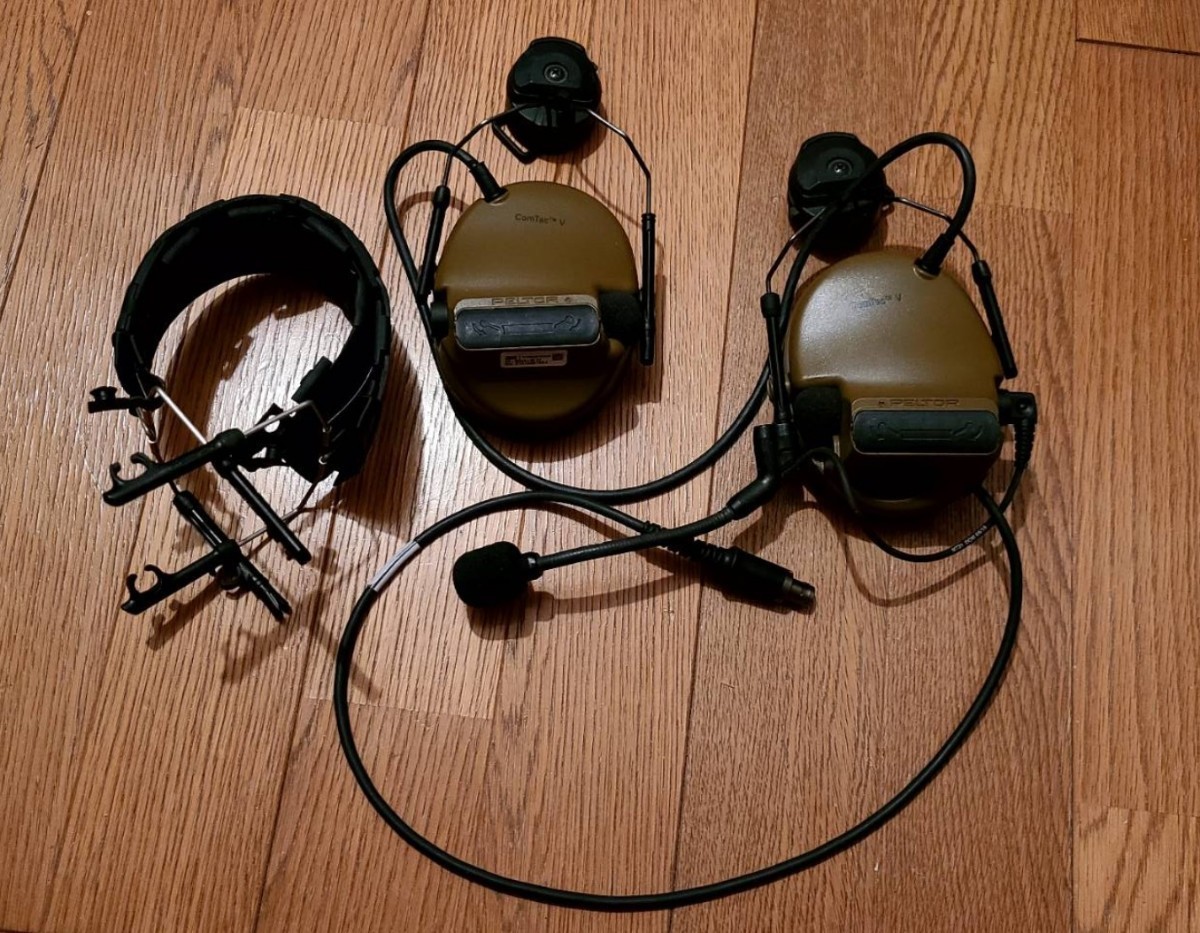 実物 pelter Comtac V invisio ペルターコムタック5 ヘッドセット NSW ODA USMC PRC _1