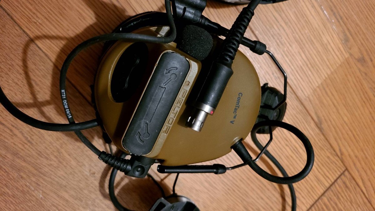 実物 pelter Comtac V invisio ペルターコムタック5 ヘッドセット NSW ODA USMC PRC _4