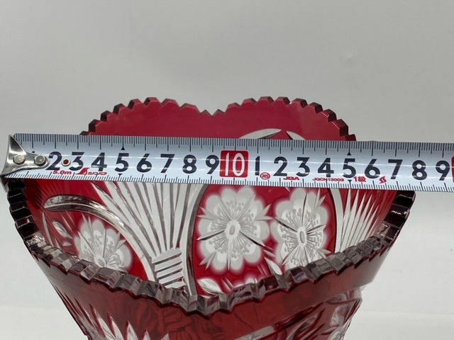 DRESDEN/ドレスデン　クリスタル　フラワーベース　花瓶　花入れ　花器_3