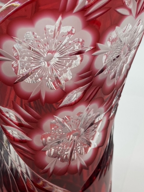 DRESDEN/ドレスデン　クリスタル　フラワーベース　花瓶　花入れ　花器_8