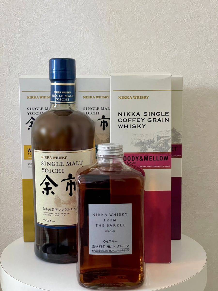 6本セット】余市蒸留所限定 構成原酒シリーズ 余市 フロムザバレル 