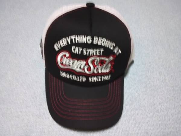 クリームソーダメッシュキャップ cream soda ピンクドラゴン