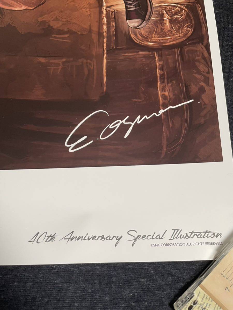 SNK直販限定 40周年記念ポスター おぐらえいすけ描き下ろしポスター