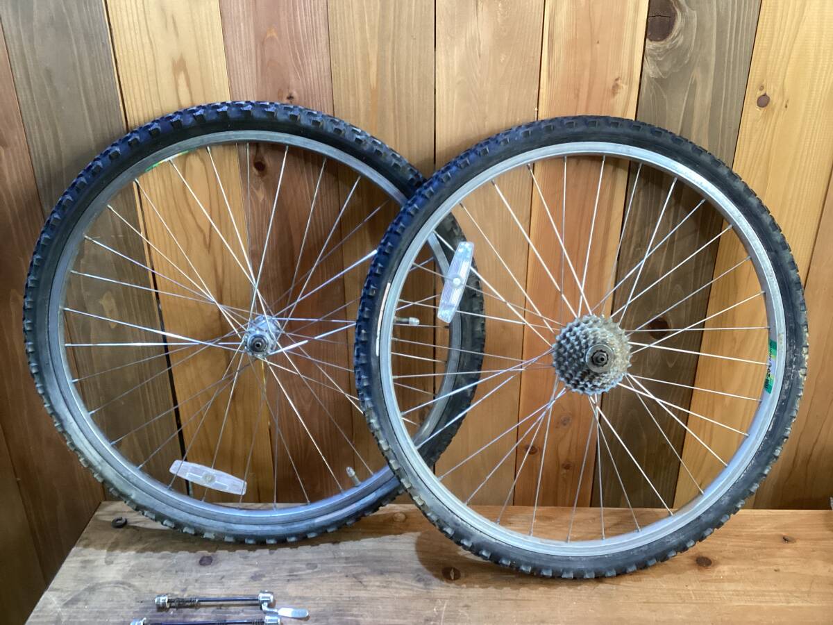 Paire de roues VTT 26 Shimano XTR WH-M965 - Équipements vélos