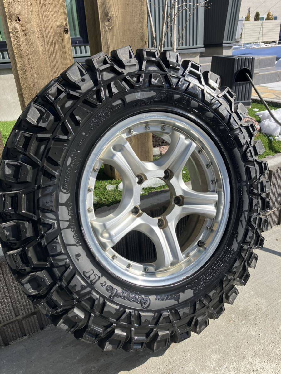 ジムニー 23 タイヤ　ホイール　マキシス　クリーピークローラー　　４本セット_1