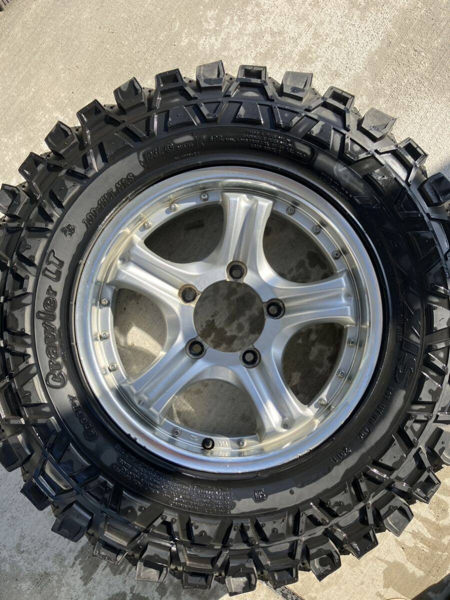 ジムニー 23 タイヤ　ホイール　マキシス　クリーピークローラー　　４本セット_4