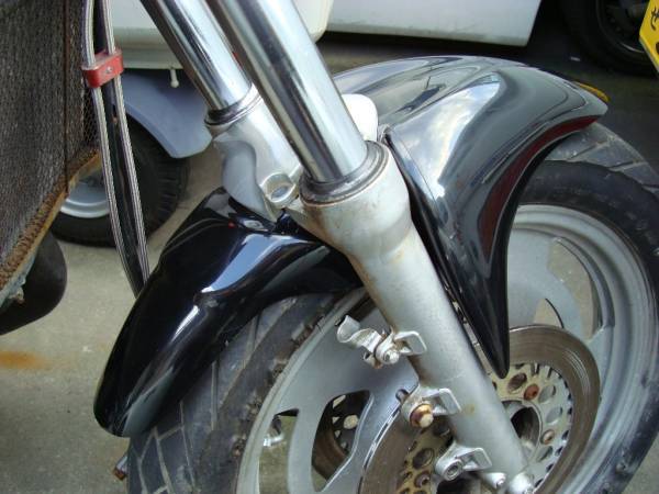 Ψお買い得セール!!YAMAHA 旧V-MAX Fフェンダー ラウンドType(黒) Vmax