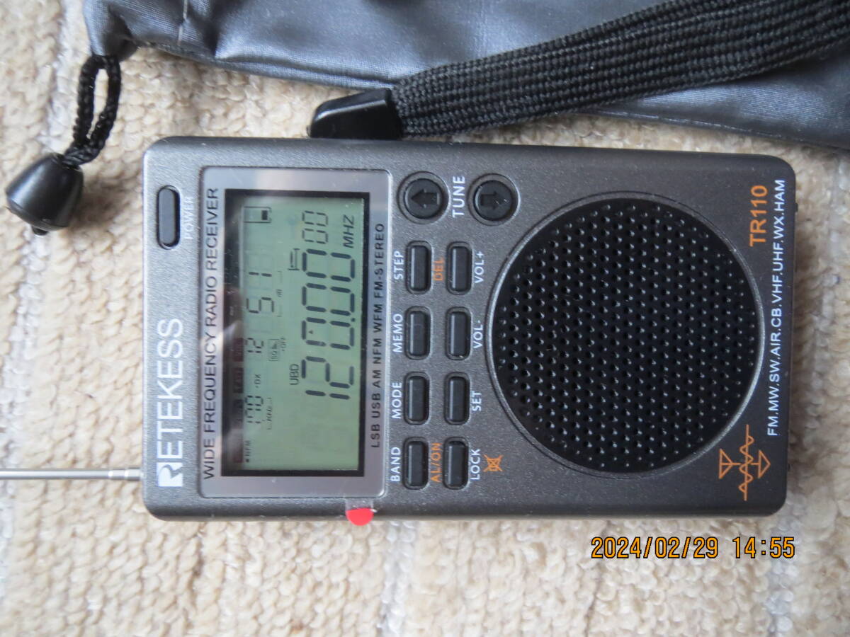  Retekess　TR110 短波/中波/FM/エアバンド/CB/SSB対応　ラジオ_3