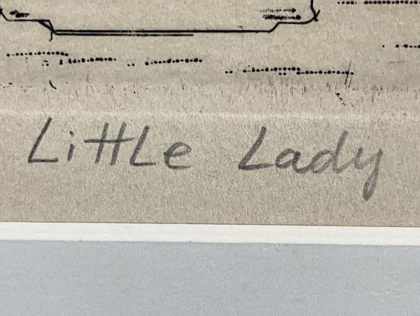真作□銅版画□山本容子□『Little Lady』□希少限定・本人サイン